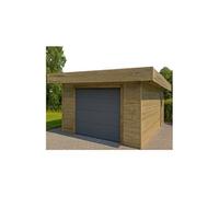Garage / Carport en bois 5064 x 6994 mm ? 28 mm
