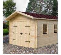 Garage en bois - 400x550x290 cm - 10 m²
