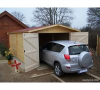 Garage en bois Dorna 3.70x5.67m