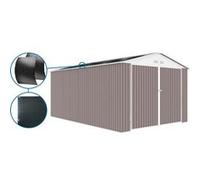 Garage métal "Nevada" - 15,36m² avec panneaux solaires G