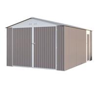 GARAGE METAL NEVADA AVEC PORTE BATTANTE - 15,36 M²