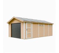 Garage qualité premium 21 m²- l378xl648 cm - jaune