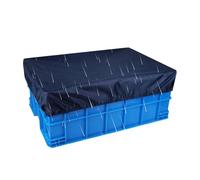 Garage Storage Cover - Protective Washable Dustproof | Waterproof Basket | Lid | For Decks Garages Living Rooms Homes Practical Supplies Bin Protector Furniture Shield Fabric Organizer Case Task