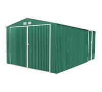 Garage Voiture Métallique Gardiun Oxford (Vert) - 20 5 m² Extérieur 540x380x232 cm
