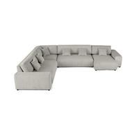 Lisa design canapé modulable Garance - Gris clair