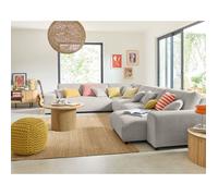 Lisa design canapé modulable Garance - Gris clair