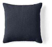 Garance - coussin - en velours côtelé - 40x40 cm - Bleu nuit Bleu nuit G