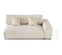 Lisa design canapé droit 3 places - Beige