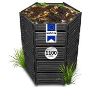 GARANTIA AIR-KING Composteur modulaire 1100 L, noir