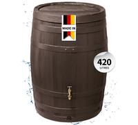GARANTIA BARRICA tonne à eau 420 litres brun