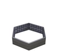 GARANTIA Carré potager ERGO Wood - set de 6 parois avec fixations