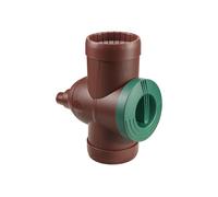 Garantia Collecteur d'eau de pluie Inox DN 68-100 marron incl. une cartouche de filtration