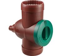 Garantia Collecteur d'eau de pluie Inox DN 68-100 marron incl. une cartouche de filtration