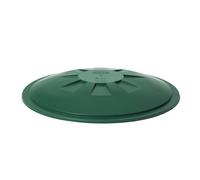 GARANTIA Couvercle pour récupérateur d'eau de pluie rond 310 litres, vert