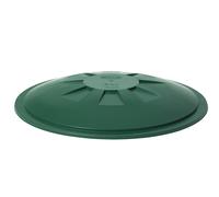 GARANTIA Couvercle pour récupérateur d'eau de pluie rond 310 litres, vert