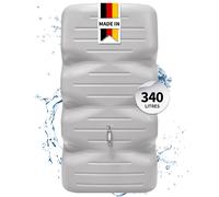 GARANTIA CUBUS cuve de jardin 340 litres gris béton