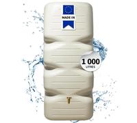 GARANTIA CUBUS Kit 1000 L, sable avec Robinet PE imitation Laiton