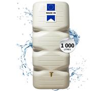 GARANTIA CUBUS Kit 1000 L, sable avec Robinet PE imitation Laiton