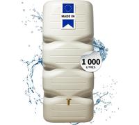 GARANTIA CUBUS Kit 1000 L, sable avec Robinet PE imitation Laiton