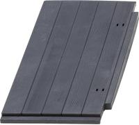 GARANTIA Demi-couvercle brun anthracite pour composteur THERMO-WOOD