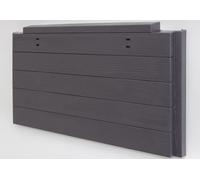 GARANTIA demi-couvercle pour THERMO-WOOD 600 L brun