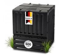 GARANTIA ECO-KING Composteur 600 L, noir