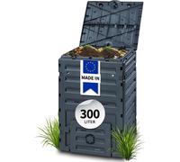GARANTIA ECO-MASTER Composteur 300 L, noir en carton
