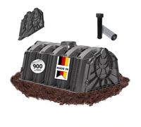 GARANTIA Ensemble de tunnels d'infiltration 900 litres