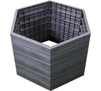 Garantia Ergo Hochbeet L75 Farbe wood, Größe 110x95 cm, Hähe 75 cm