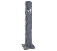 GARANTIA Fontaine GRANIT gris granit avec robinet laiton