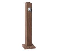 GARANTIA Fontaine WOOD bois foncé avec robinet laiton