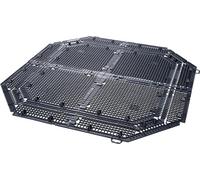 GARANTIA Grille de Fond 900L | Accessoire pour Composteur, Composteur de Jardin, Protection Anti-Rongeurs, Bacs à Compost de Jardin, Poubelles à Compost