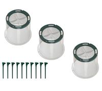GARANTIA Kit 3 Cloches de culture SUNNY avec 2 piquets