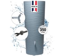 GARANTIA Kit Réservoir NATURA 2en1 350 L océan avec robinet Design chromé, bac à plantes intégré et collecteur Speedy