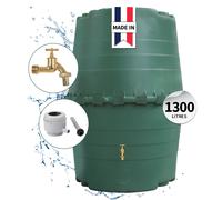 Cuve récupérateur à eau vert 1300l - Graf - 995096 - top tank