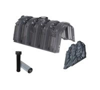 GARANTIA Kit Tunnel d'infiltration 1200 L Livré avec 4 tunnels 2 parois 1 évent DN 110 et géotexile