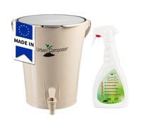 GARANTIA Kit URBAN CITY COMPOSTEUR 8 L Livré avec un accélérateur de compost 100% naturel Spray Speedy Compost 500ml