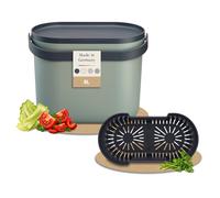 GARANTIA NOVA seau à compost 8 litres agave / gris graphite