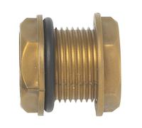GARANTIA raccord de cuve 3/4'' en plastique couleur laiton