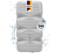 GARANTIA Réservoir de jardin CUBUS 340 L, gris béton