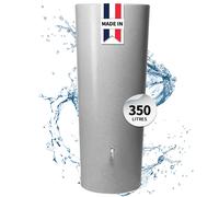 Récupérateur d'eau de pluie - GARANTIA - Réservoir Stone Silver - 350 L - Plastique - Cuve aérienne