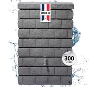 GARANTIA ROCKY JR Réservoir 300L, gris granit - design unique et écologique pour une collecte d'eau optimisée
