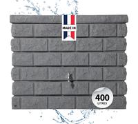 GARANTIA ROCKY réservoir mural 400 litres granite foncé