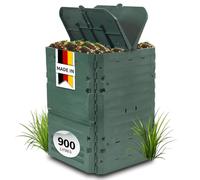 GARANTIA THERMO-KING Composteur 900 L, vert en Carton - idéal pour compostage rapide et efficace