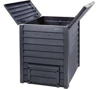 GARANTIA THERMO-WOOD Composteur 400 L, anthracite-brun