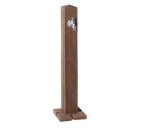 Garantia Wood Fontaine Bois foncé, Robinet Laiton