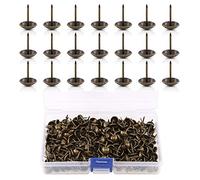 ✮GARANTIE A VIE✮-CZ Store®- Clou tapissier|150 PCS|✮✮Marque Française✮✮-clou tapisserie 17X11 MM-clou tapissier bronze pour fauteuil/meubles/lit-clou vintage decoratif