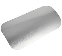 García de Pou 100 Unités - Couvercles pour Reference 135,72 24,4 x 12,5 cm Blanc Aluminium