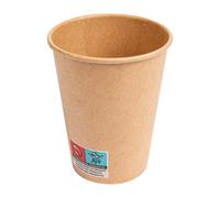 García de Pou 100 Unités - Gobelets 9oz - 270 ml 18Pe plus 250 plus 18Pe g/m2, Ø 7,8/5,2 x 9,5 cm Marron Carton