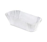 García de Pou 1000 Unités - Capsules Longues Petits Fours 50 g/m2, 10,5 x 6 x 2,5 cm Blanc Parch,Ingraissable